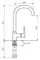 Смеситель для кухонной мойки «Lava» SG07 SCA scandic, картинка №2