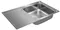 Мойка для кухни «Teka» Universe 50 T-XP 1B 1D 79/50 нержавеющая сталь нержавеющая сталь универсальная, картинка №6