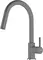 Смеситель для кухонной мойки «Franke» Lina 115.0626.057 с выдвижным изливом серый, фото №1