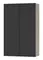 Подвесной шкаф «Misty» Поло 50 подвесной антрацит/дуб Галифакс белый универсальный, фото №1