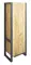 Пенал «Sanflor» Гард 42 подвесной дуб крафт золотой/чёрный универсальный, фото №1