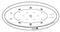 Гидромассажная ванна акриловая «Excellent» Lumina 190/95 Ultra Nano с каркасом с сифоном белая/хром, картинка №2