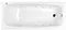 Гидромассажная ванна акриловая «Whitecross» Layla Slim 170/75 Ultra Nano с каркасом с сифоном белая/хром, фото №1