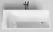 Ванна из литьевого мрамора «Salini» Cascata 170/75 S-Sense с ножками без сифона белая глянцевая, фотография №3