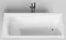 Ванна из литьевого мрамора «Salini» Cascata 170/75 S-Stone с ножками без сифона белая матовая, фотография №3
