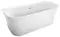 Ванна акриловая «Belbagno» BB711 170/75 с ножками с сифоном белая, фотография №3