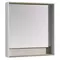 Уценка, Зеркало «Aquaton» Капри 80 с подсветкой бетон пайн/белое , фото №9