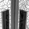 Душевой угол-ограждение «Deto» KB 80-90 Black 90/90 рисунок/чёрный без поддона универсальный, фотография №11