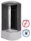 Душевая кабина «Niagara» Eco E100/80/40L/TN 100/80 высокий поддон тонированная/хром левая, картинка №2