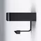 Держатель для туалетной бумаги «AM.PM Plus» Inspire V2.0 Plus A50A3415B22 на стену чёрный матовый, изображение №4