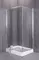 Душевой угол-ограждение «Esbano» ESR-8180 120/80 прозрачный/хром с поддоном левый, фотография №3