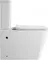 Унитаз компакт безободковый «Esbano» Duero ESUNDUERW белый с сиденьем дюропласт с микролифтом белое, фотография №3