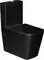 Унитаз компакт безободковый «Esbano» Duero ESUNDUERMB черный матовый с сиденьем дюропласт с микролифтом чёрное, фото №1