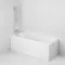 Ванна акриловая «Am.Pm» Gem 180/80 без опор без сифона белая, фотография №3