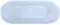 Ванна из литьевого мрамора «Фэма» Белла 159/64 без сифона белая глянцевая, фотография №3