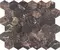 Напольная мозаика «Velsaa» Copper Slab Black Hexagone Polish. 32,2x30,9 00-00697834 brown, изображение №4
