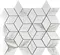 Напольная мозаика «Velsaa» Statuario Eva 3d Diamond Polish. 37,1x34,7 00-00697831 white, изображение №4