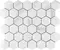 Напольная мозаика «Velsaa» Saturio Glacier Hexagone Polish. 32,2x30,9 00-00697830 white, фотография №3