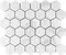 Напольная мозаика «Velsaa» Saturio Glacier Hexagone Polish. 32,2x30,9 00-00697830 white, изображение №4
