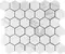 Напольная мозаика «Velsaa» Saturio Glacier Hexagone Polish. 32,2x30,9 00-00697830 white, фото №5
