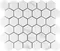 Напольная мозаика «Velsaa» Calacata Lite Hexagone Polish. 32,2x30,9 00-00697829 white, картинка №2