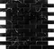 Напольная мозаика «Velsaa» Estrada Nero Brick Bone Polish. 32,1x29,9 00-00697842 black, картинка №2