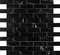 Напольная мозаика «Velsaa» Estrada Nero Brick Bone Polish. 32,1x29,9 00-00697842 black, фото №5