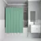 Штора для ванной «Iddis» Basic BL05P24i11 240/200 зелёная, фото №1