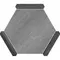 Напольная плитка «Monopole» Sacramento Matt. 22x25 71240 gris ebano, изображение №4