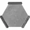 Напольная плитка «Monopole» Sacramento Matt. 22x25 71240 gris ebano, изображение №20