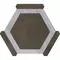 Напольная плитка «Monopole» Oregon Matt. 22x25 71247 grafito gris, изображение №8