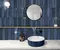 Настенная плитка «Monopole» Martinica Clossy 30x7,5 67289 blue, картинка №10