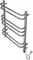 Электрический полотенцесушитель «Акватек» Поларис П7 AQ EL RPC0770CH 50/70 хром правый, фотография №3