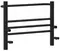 Электрический полотенцесушитель «Акватек» Альтаир П7 AQ EL KP0770BL 50/70 чёрный муар правый, изображение №4