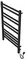 Электрический полотенцесушитель «Акватек» Альтаир П10 AQ EL KP1090BL 50/90 чёрный муар правый, фотография №3