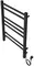 Электрический полотенцесушитель «Акватек» Поларис П7 AQ EL KO0770BL 50/70 чёрный муар правый, фотография №3