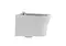 Подвесной унитаз безободковый «Акватек» Ника AQ2009-00 белый с сиденьем дюропласт с микролифтом белое, картинка №2