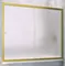 Шторка на ванну стеклянная «Vegas Glass» ZV Novo 170/140 сатин/золото матовое универсальная, фото №1