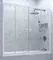 Шторка на ванну стеклянная «Vegas Glass» Z2V Novo 160/140 Crystal vision/белая, фото №1