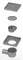 Душевой лоток «Berges Wasserhaus» Trend Keramik 150*150 093002 боковой выпуск под плитку , картинка №2