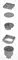 Душевой лоток «Berges Wasserhaus» Trend Keramik 100*100 093003 вертикальный выпуск под плитку , картинка №2