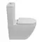 Унитаз компакт безободковый «Belbagno» BB2141T/BB2141CP-TOR (BB865SC) белый с сиденьем дюропласт с микролифтом белое, картинка №2