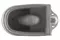 Унитаз компакт безободковый «Aquanet» Ray-C/Ray-C-1 326011/326012 белый с сиденьем дюропласт с микролифтом белое, фото №9