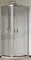 Душевой угол-ограждение «Vincea» City VSQ-5CT900CL 90/90 прозрачный/хром четверть круга без поддона, фото №1