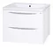 Тумба с раковиной «Misty» Атлантик 100 (Атлантик 100) подвесная белая, картинка №2