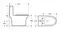 Унитаз моноблок безободковый «Belbagno» Lounge BB8618CPR-MN/SC белый с сиденьем дюропласт с микролифтом белое, картинка №6