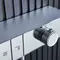 Душевая система «Black & White» Gravity GH-9025-C с термостатом хром, фото №9