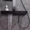 Душевая система «Black & White» Gravity GH-9005-MB с термостатом чёрная матовая, фото №9