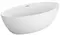 Ванна акриловая «Belbagno» BB707 186/88 с ножками с сифоном белая, картинка №2