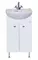 Тумба с раковиной «Misty» Соло 40 (Манго 40) белая, фото №1